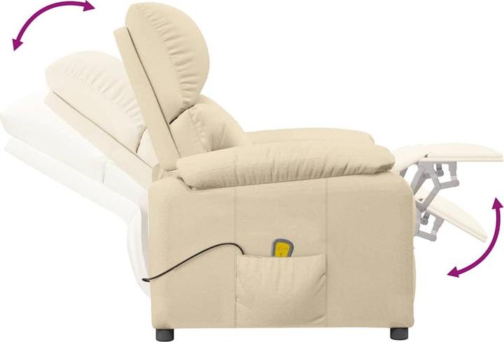 Actual product image vidaXL Massage chair