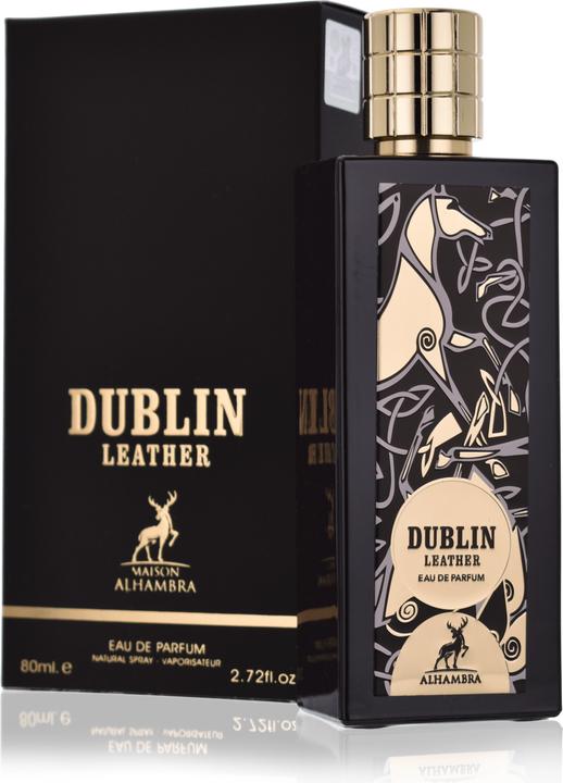 Image du produit Alhambra Dublin Leather - EDP - 80 ml (Eau de parfum, 80 ml)