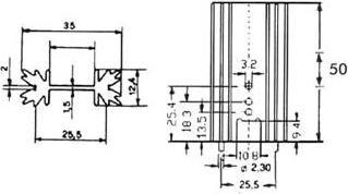 Produktbild HP Autozubehör K?HLK?RPER TO220 6?C/W MIT PINS