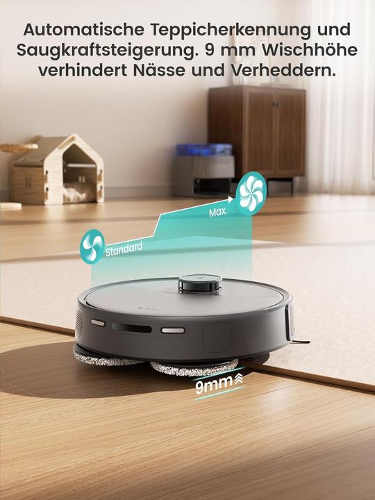 Produktbild M3 Max Saugroboter mit Wischfunktion & LiDAR-Navigation (20000 Pa)