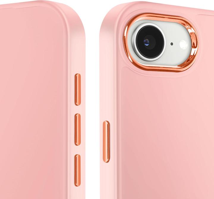 Produktbild OEM Back panel cover FRAME Case for IPHONE 16e (SE 4 2025) powder pink