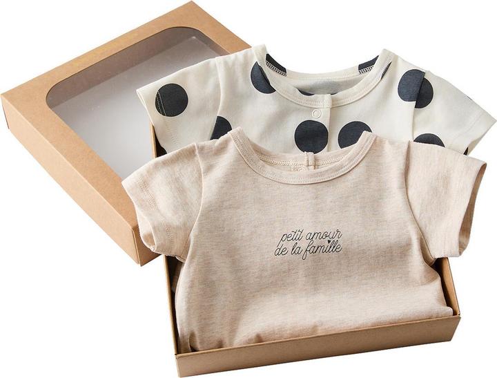 Produktbild Vertbaudet 2er-Pack Kurzoveralls Baby, Bio-Baumwolle (86)