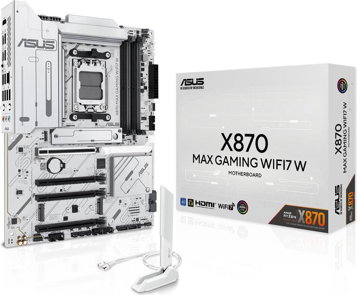 Produktbild ASUS X870 MAX GAMING WIFI7 (AM5, AMD X870, ATX)