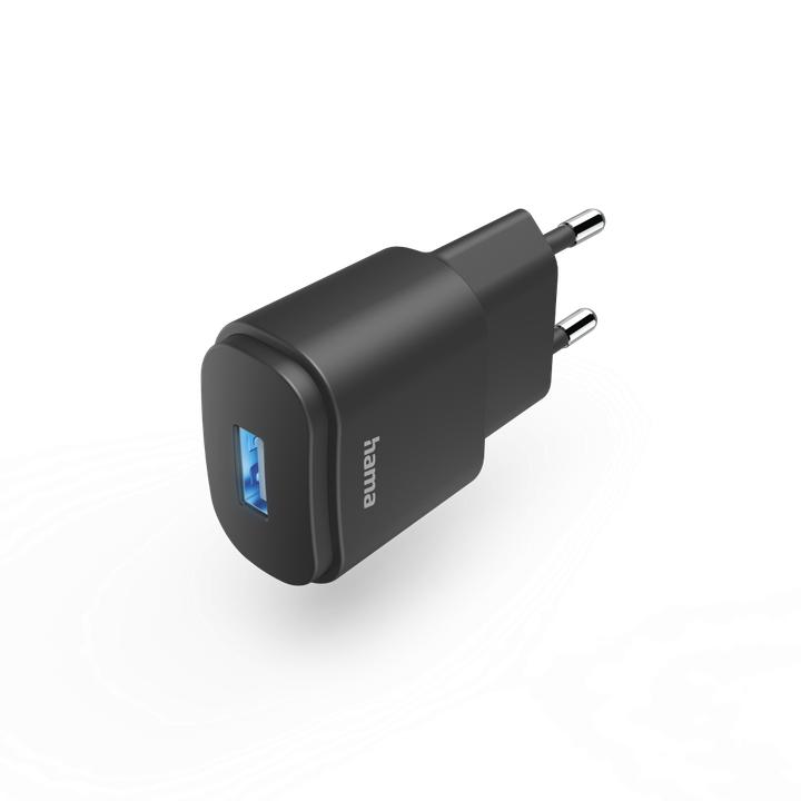 Produktbild Hama Ladegerät, 6 Watt, Schwarz (6 W, 1 Port)