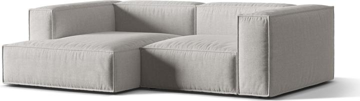 Actual product image Micadoni Modular Left Corner Sofa, "Nuria", 3 Seats, 147x252x72 Made in Europe (Corner sofa, Modular sofa)