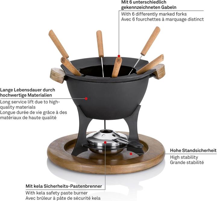 Productafbeelding Kela Land (Bourgondische fondue, Chinese Fondue)