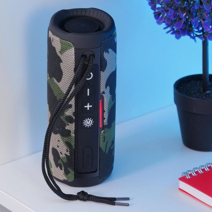 Produktbild Hoco Tragbarer Bluetooth-Lautsprecher HC16 in Tarnfarbe (3 h, Batteriebetrieb)
