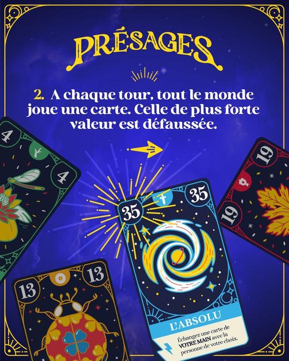 Produktbild Spiral Editions Présages (Französisch, 4 - 6 Spieler)