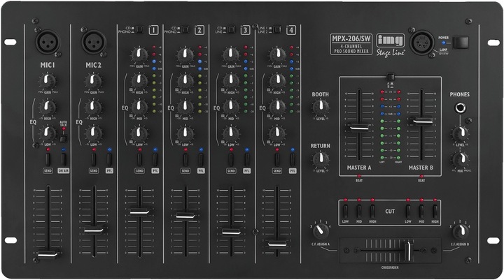 Actual product image Img Stage Line Mpx-206/Sw (Clubmixer, Battlemixer)