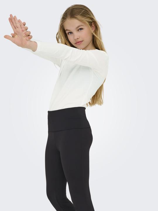 Produktbild Only Einfarbiges Oberteil mit langen Ärmeln