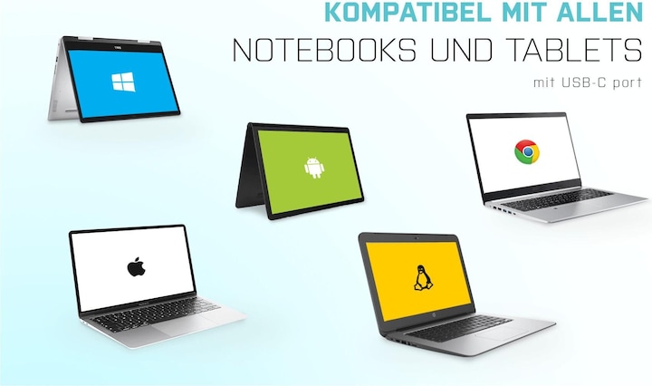 Produktbild i-tec C31HUB404 (USB-C, 4 Ports)