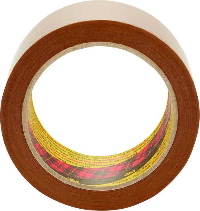 Scotch Ruban d'emballage d'expédition Hotmelt, 48 mm, 66 m, brun (48 mm)