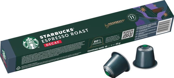 Produktbild Starbucks Decaffeinated Espresso Roast by Nespresso Dark Roast (10 x Port.)