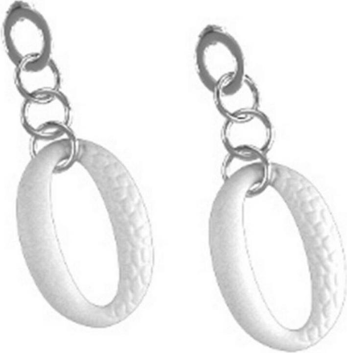 Immagine prodotto Panareha Damenohrringe OR1B (5 cm) (Argento)