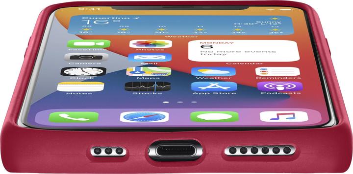 Image du produit Cellularline Sensation - Coque - Apple - iPhone 12 mini - 13,7 cm (5,4 pouces) - rouge (Apple iPhone 12 mini)