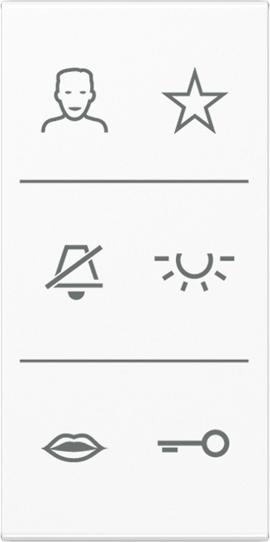 Immagine prodotto JUNG Accessori Citofono AS/A Kst SIV6ADCWW