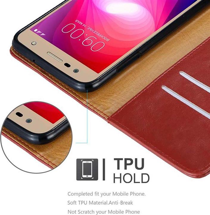 Actual product image Cadorabo Book Luxury Cover (LG X Power 2)
