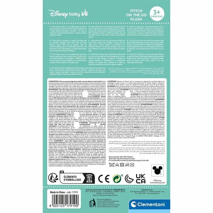 Image du produit Clementoni Bébé Stitch Soft Rattle Blue