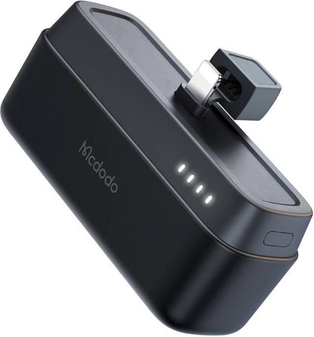 Produktbild Mcdodo Power Bank MC-6281 20W, 5000mAh with Lightning connector (black) (5000 mAh, 20 W, 18.50 Wh)