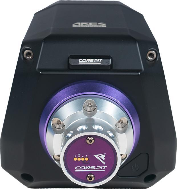 Produktbild Conspit ARES 20 Platinum CDR Wheelbase, 20Nm, Quick-Release, 23-Bit-Encoder - schwarz (PC)