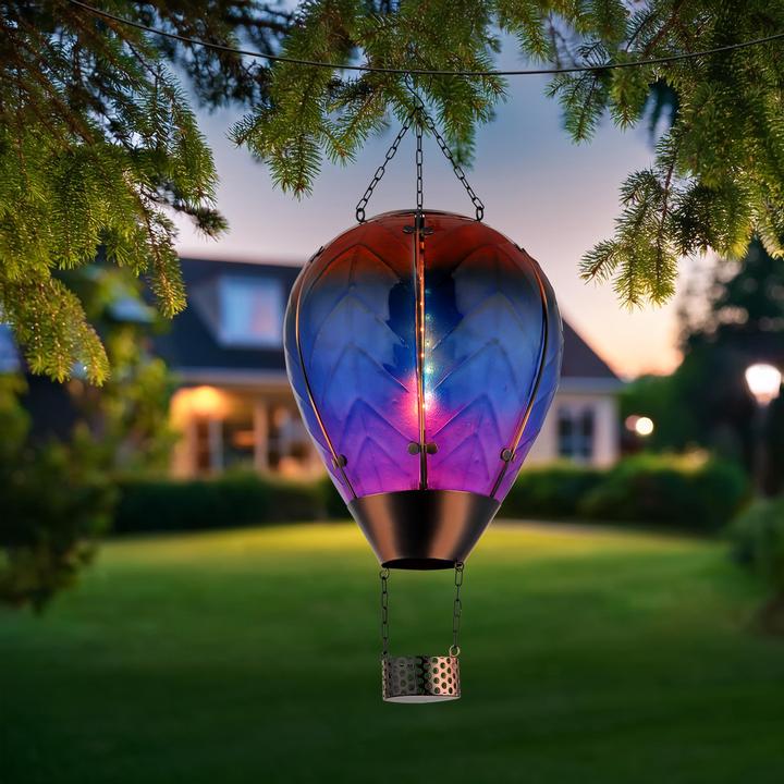 Produktbild Globo Solarleuchte Metall Schwarz Matt, 24xled (IP44)