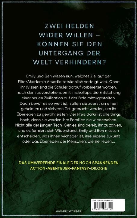 Produktbild Arcadia – Die Zukunft der Welt (Deutsch, Yasmin Dreyer, 2024)