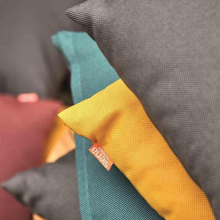 Actual product image Siena Garden Tiny cushion, 30x30 cm, suitable for lounge furniture, cover material made of polypropylene in the (30 x 30 x 12 cm)