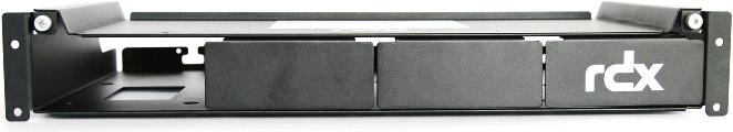 Actual product image Tandberg Data QuadPAK 1.5U Rackmount for 1-4 external RDX Drives
