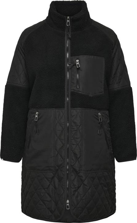 Actual product image Only High closed curve coat quilted jacket (L)
