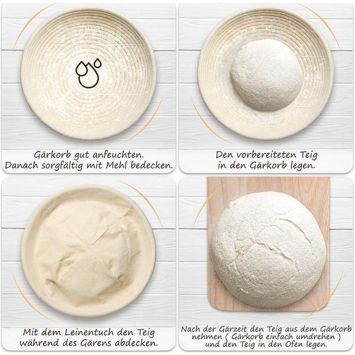 Produktbild Exitoso Gärkörbchen zum Brotbacken