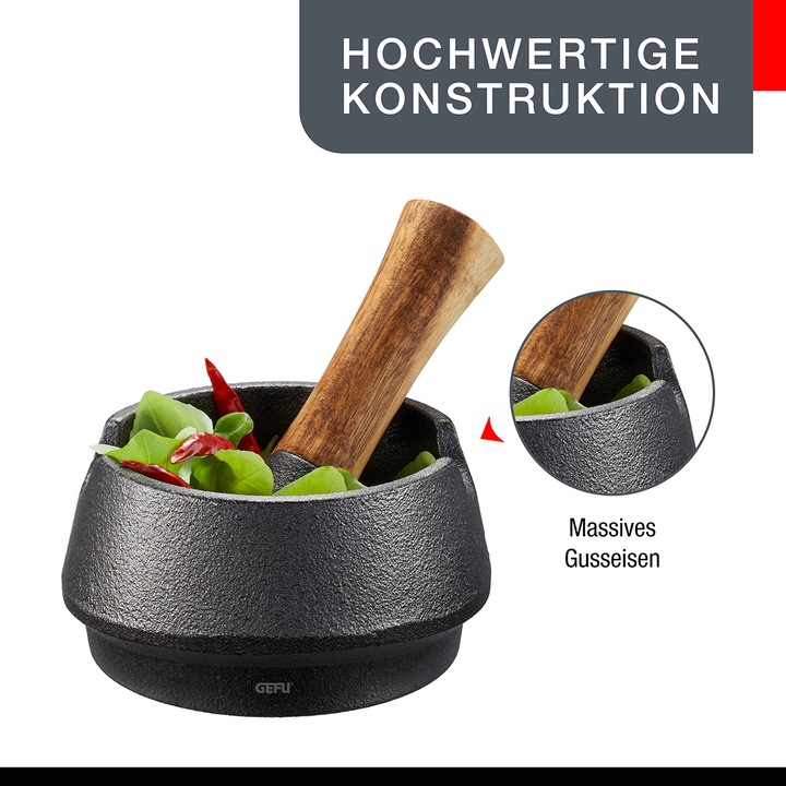 Actual product image GEFU Cast mortar X-PLOSION (Various spices)