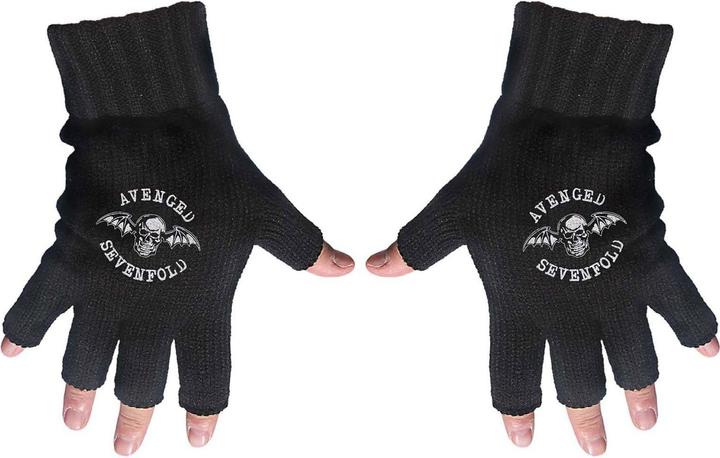 Produktbild Avenged Sevenfold Logo Fingerlose Handschuhe (One Size)