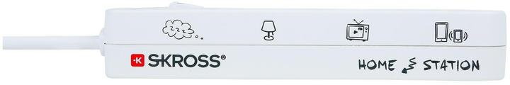 Actual product image Skross Home Station (2x, Type 13, USB-A, USB-C, 1.50 m)