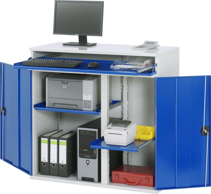 Image du produit RAU Armoire informatique version fixe ou mobile (110 cm, 106 cm)