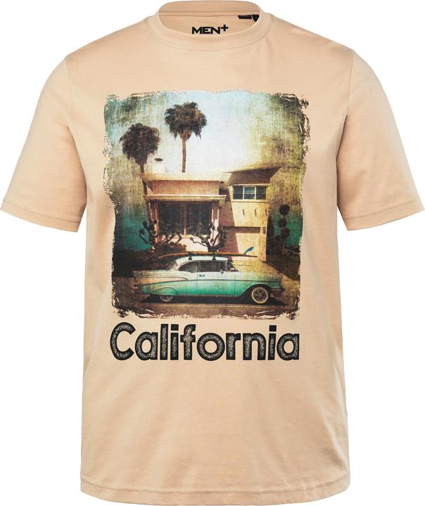 Image du produit Men+ T-shirt manches courtes, imprimé photo - jusqu'au 8 XL (L)