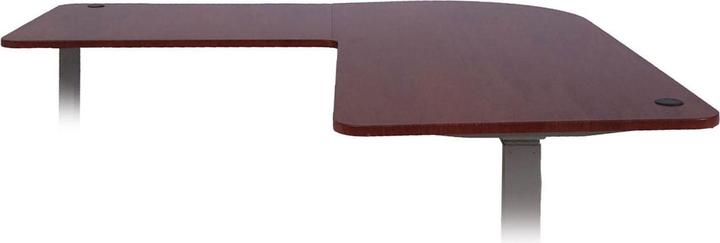 Actual product image Swisshandel24 Tabletop for corner desk, desk top, 90° cherry (177.50 x 177.50 cm)