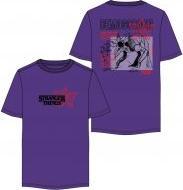 Actual product image Difuzed STRANGER THINGS - Demogorgon - T-shirt Mauve Homme (XL) (XL)