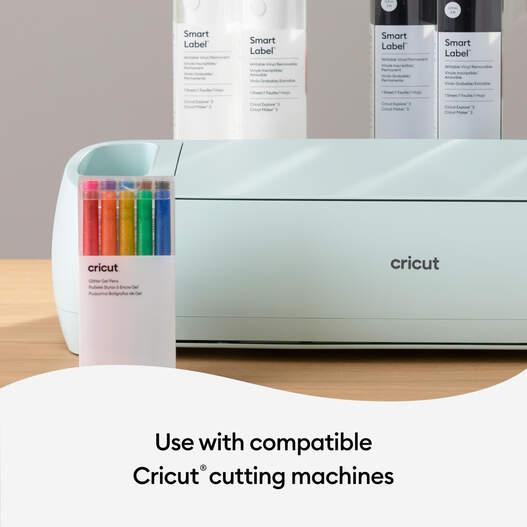 Productafbeelding Cricut Glitter Gelpennen 10-pak Regenboog + Roze Bruin Zwart (P)