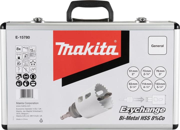 Produktbild Makita Lochsägen-Set (51, 73, 76, 83, 114 mm, 133 mm)