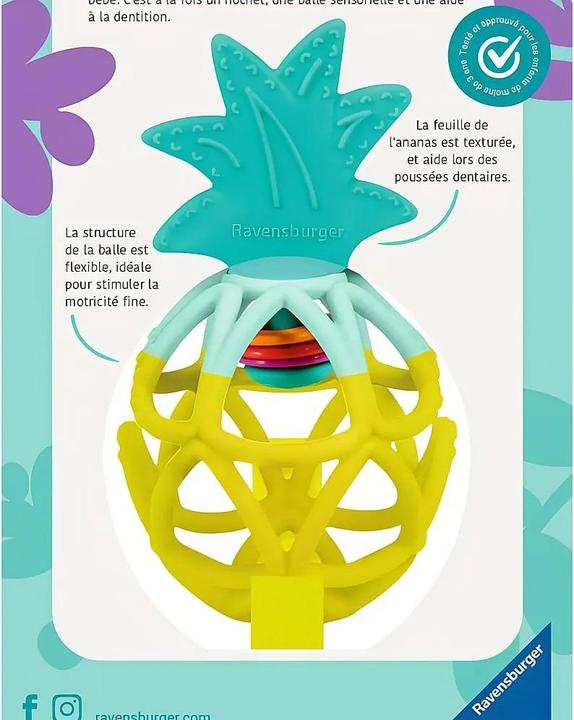 Image du produit Ravensburger Balle sensorielle ananas