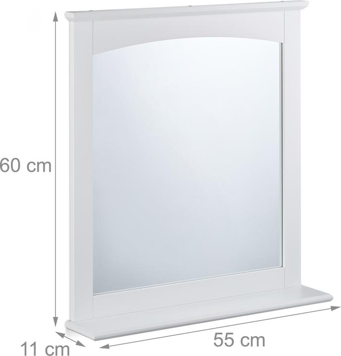 Productafbeelding Relaxdays Badezimmerspiegel (55 x 60 cm)