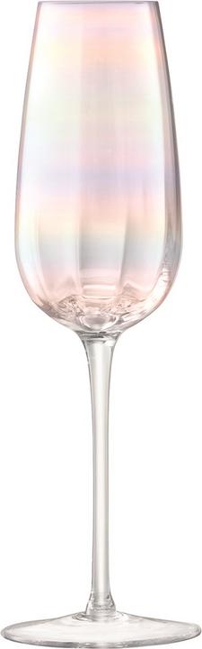 Image du produit LSA Set de 2 coupes à champagne Pearl 250ml nacre (25 cl, 2 Verres, Flûtes à champagne)