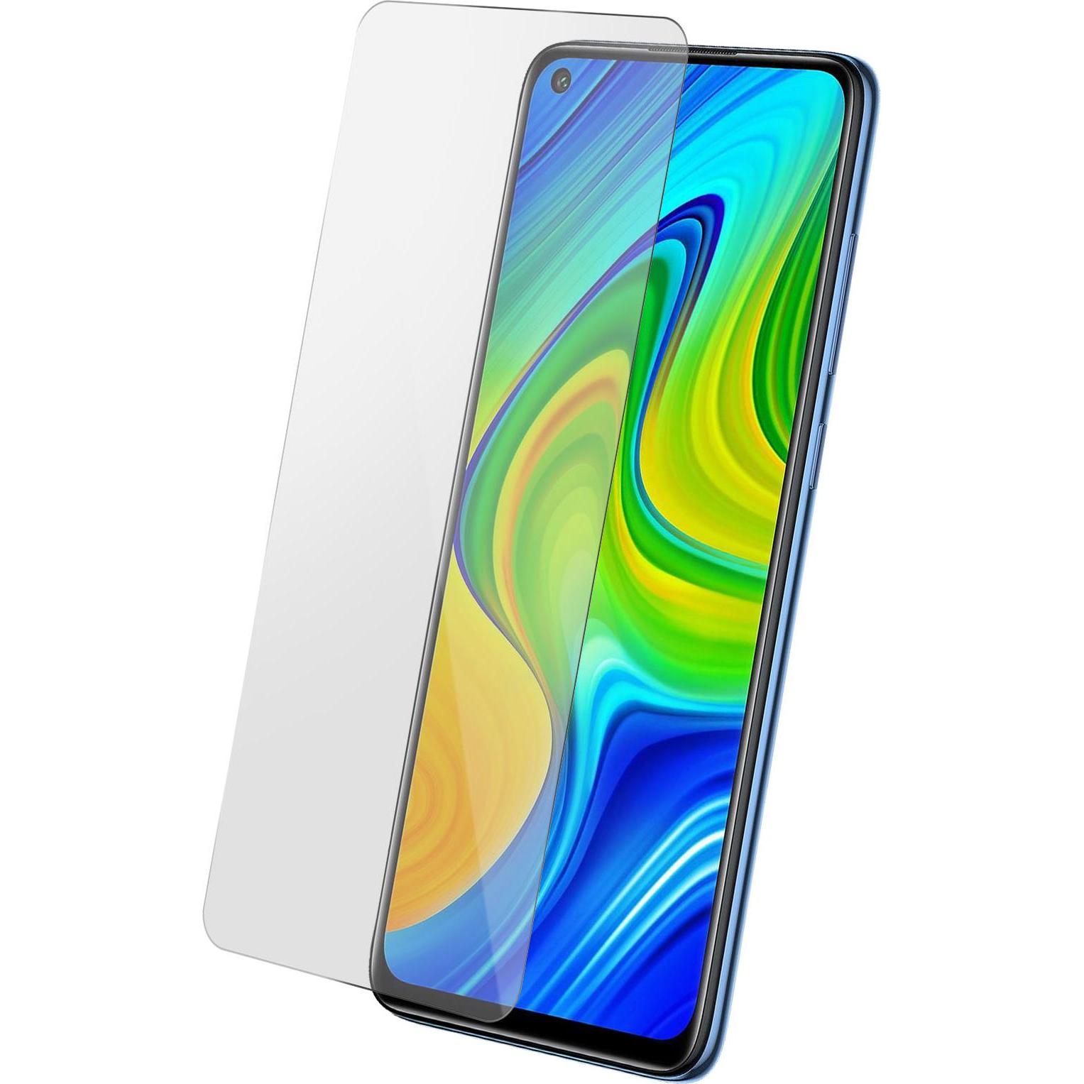 Avizar Kristallklare Folie, Glas-Displayschutz (1 Stück, Xiaomi Redmi Note 9), Smartphone Schutzfolie, Transparent
