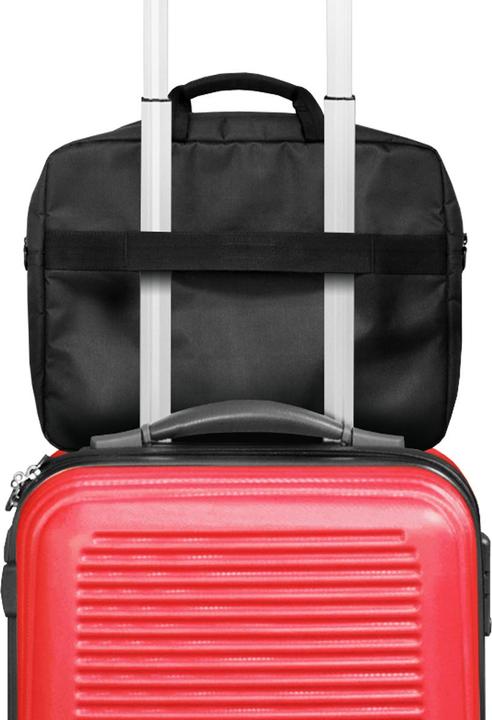 Actual product image Land NS-KLM12 notebook bag 39.6 cm (15.6') Courier bag Black, Red, White (15.60", Universal)
