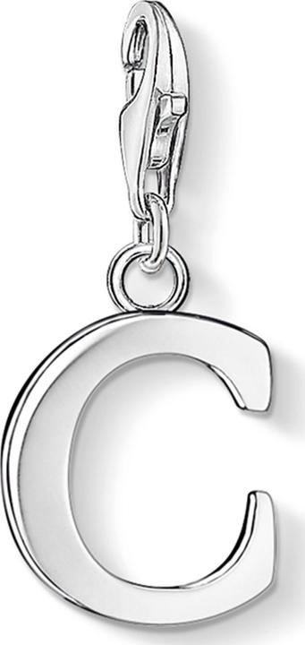 Thomas Sabo Charm-Anhänger Buchstabe C (925er Silber)
