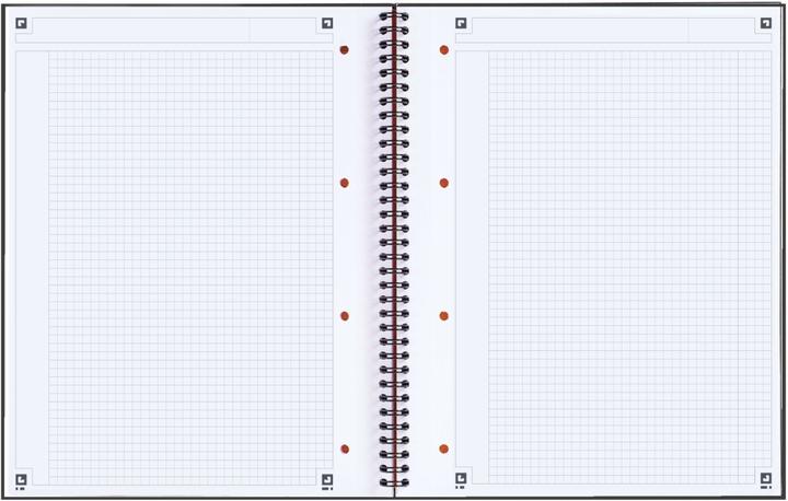 Nutritional values and ingredients Oxford Notebook (A4, Checked, Hardcover)