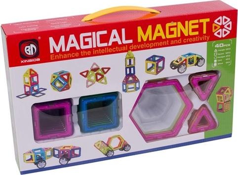 Actual product image No Name MAGNETIC CONSTRUCTION SET 525050201
