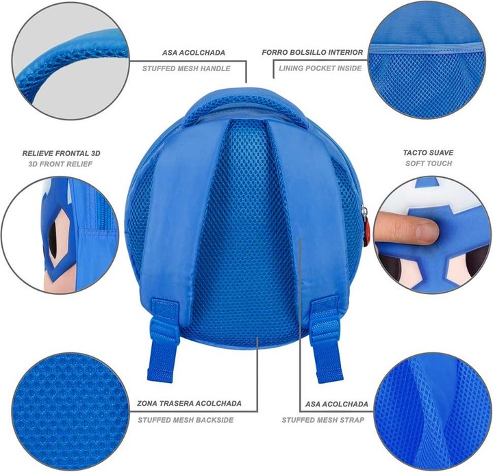 Immagine prodotto Karactermania Zaino Emoji Invia (4 l)