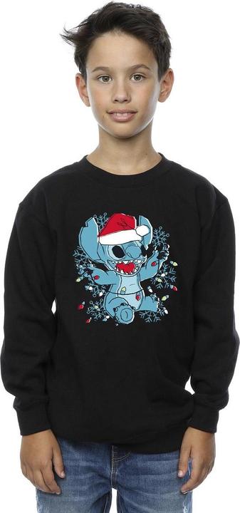 Image du produit Disney - Sweat LILO AND STITCH CHRISTMAS LIGHTS SKETCH - Garçon (128)