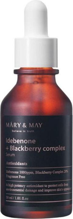 Actual product image Mary&May Idebenone +ackberry Complex Serum Smoothing Face Serum 30Ml (30 ml)